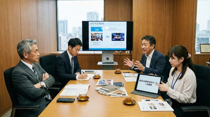 打ち合わせ風景